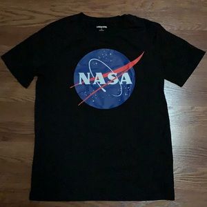 Lands End Girls NASA Short Sleeve T Shirt